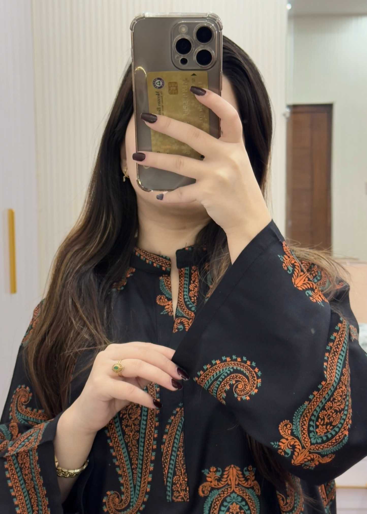Rainbow B stitched eastern suit by Tehzeeb Libas (view 6)