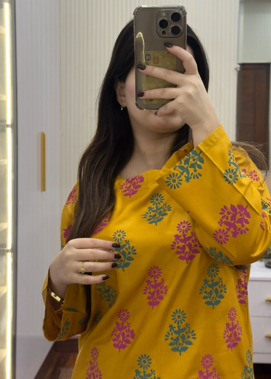 Gulrangi stitched eastern suit by Tehzeeb Libas (view 2)
