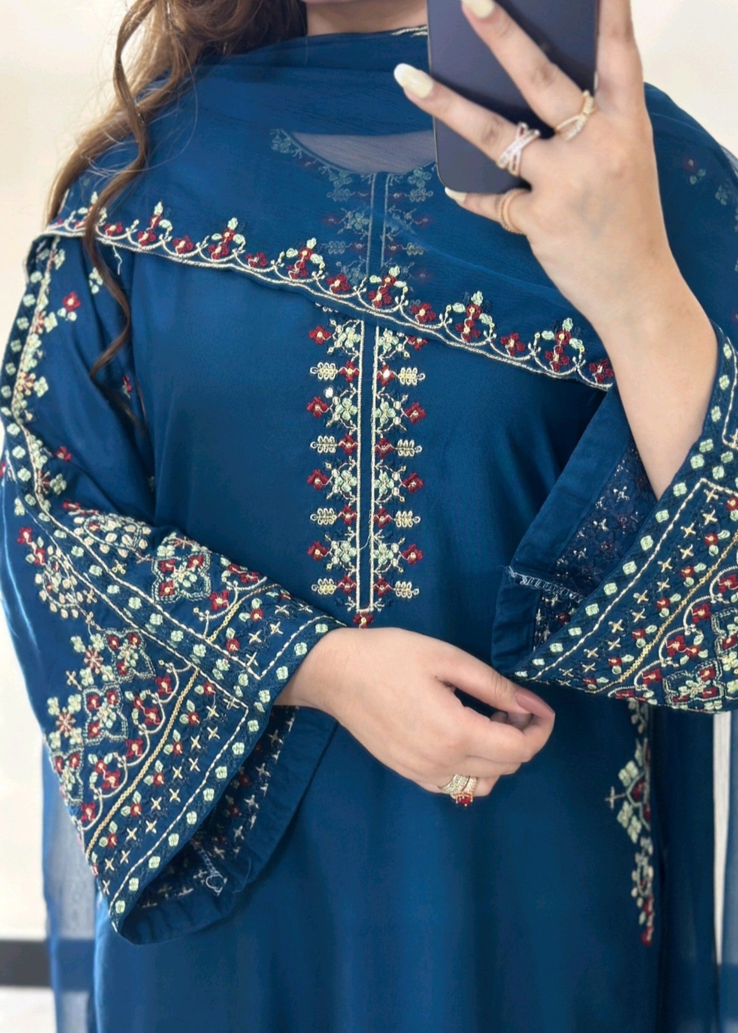 MASHAL EMBROIDERED 3PC