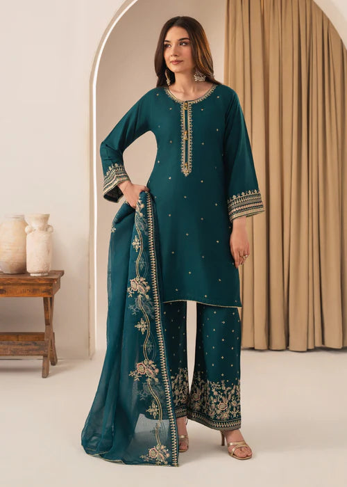 SAFIRA EMBROIDERED 3PC
