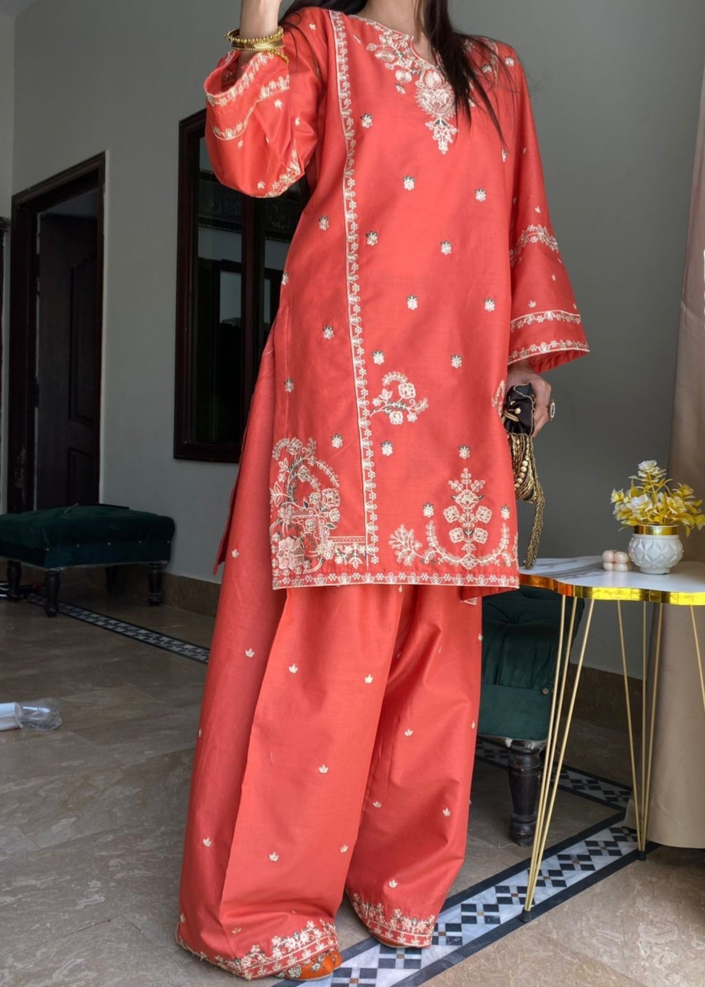 JANNAT LAWN FARSHI 2PC