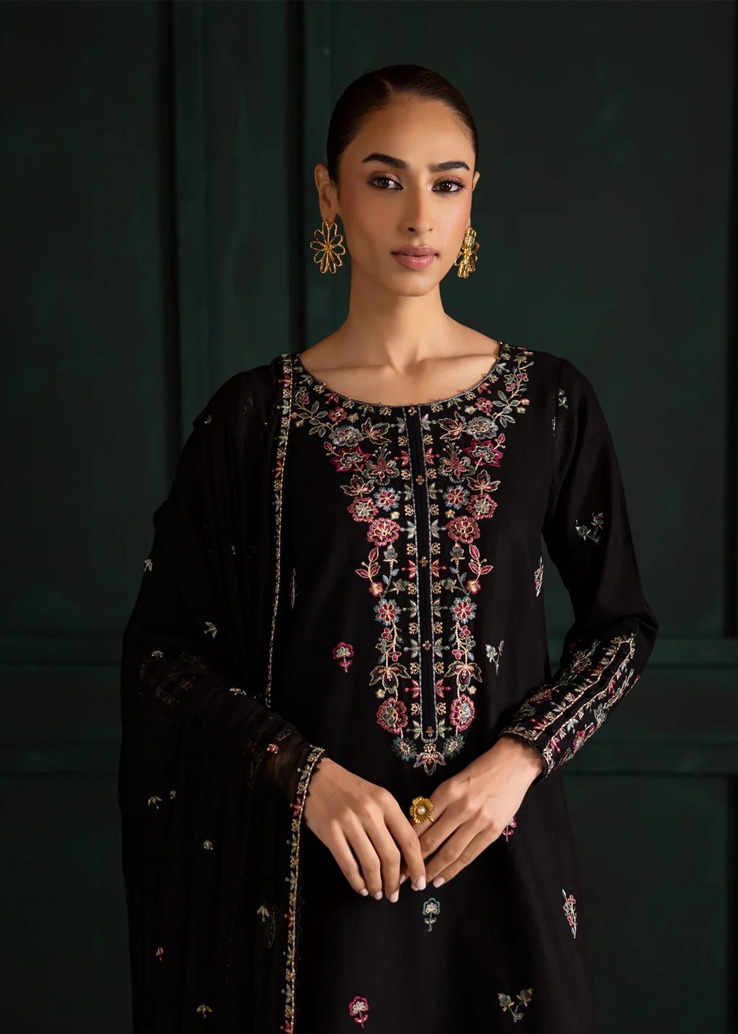 NAYAB EMBROIDERD 3PC