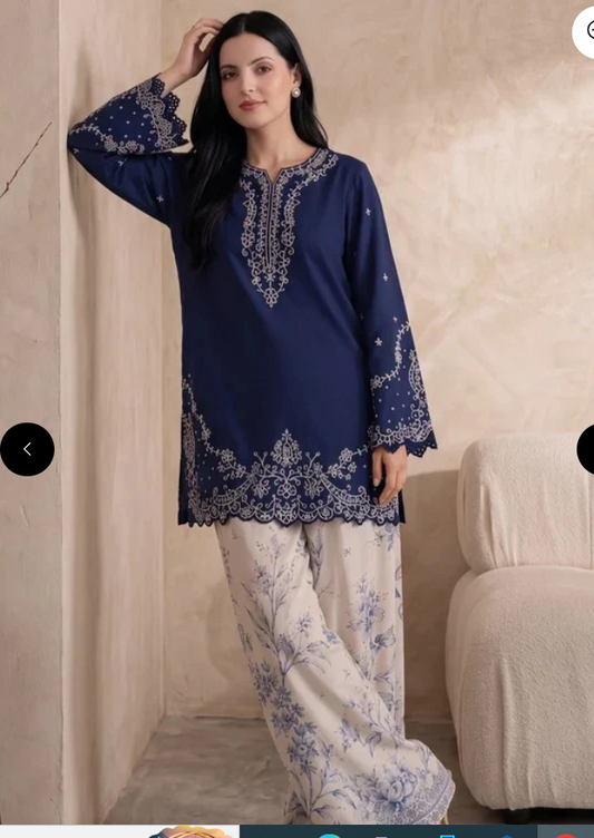 AVEEN EMBROIDERED 2PC