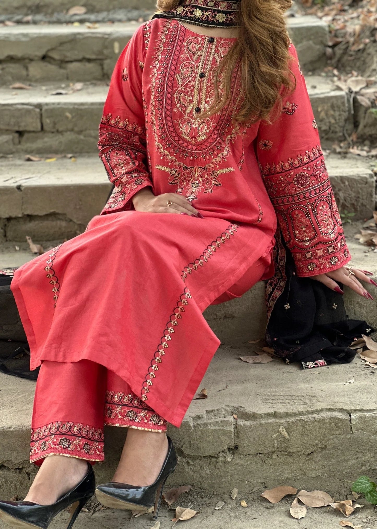 NOOR EMBROIDERED 3PC