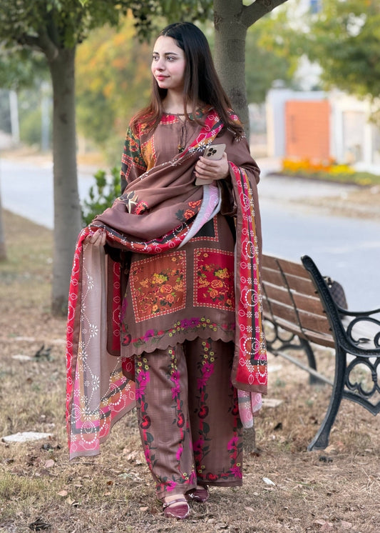 Afhse stitched eastern suit by Tehzeeb Libas (view 2)