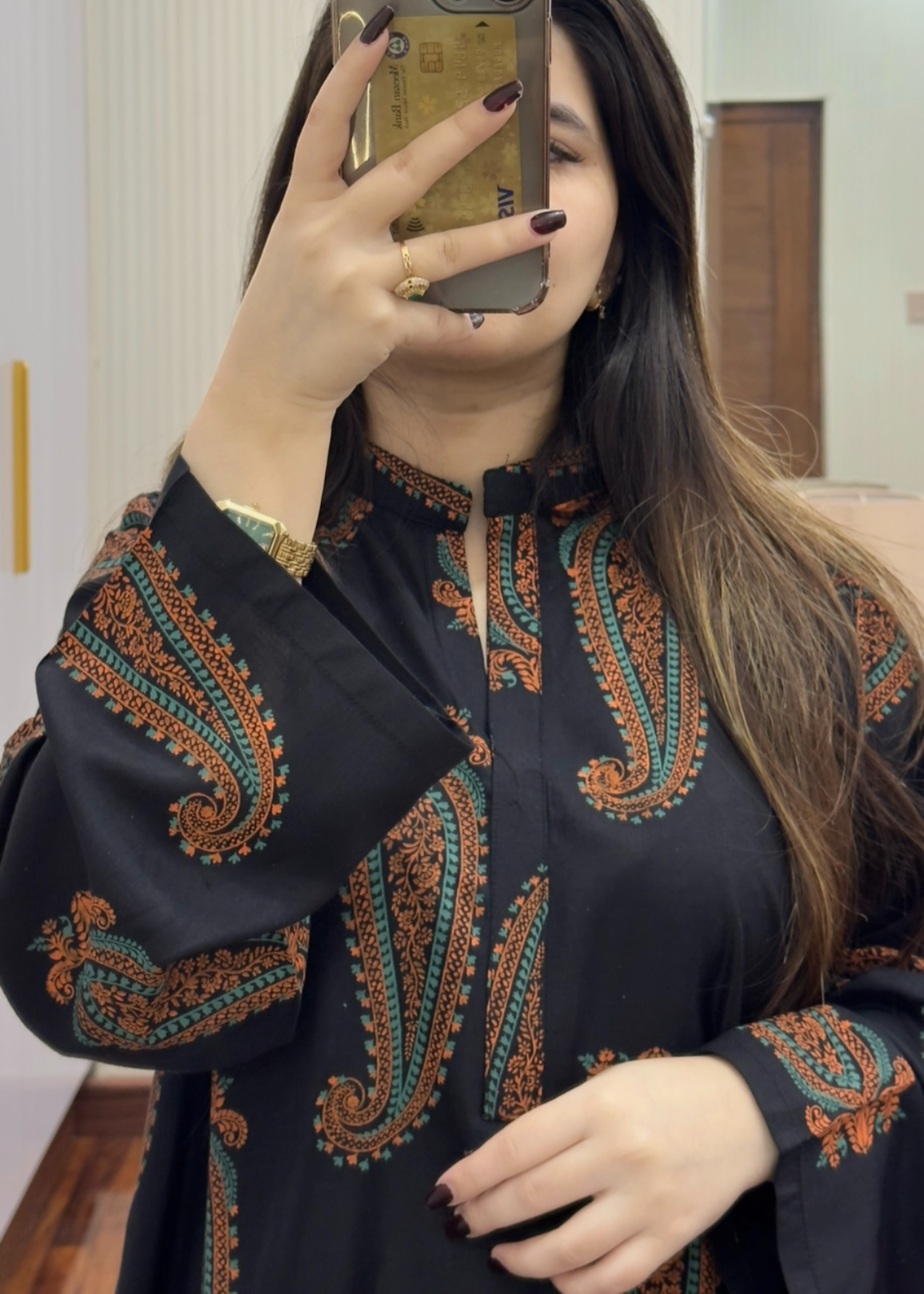 Rainbow B stitched eastern suit by Tehzeeb Libas (view 5)
