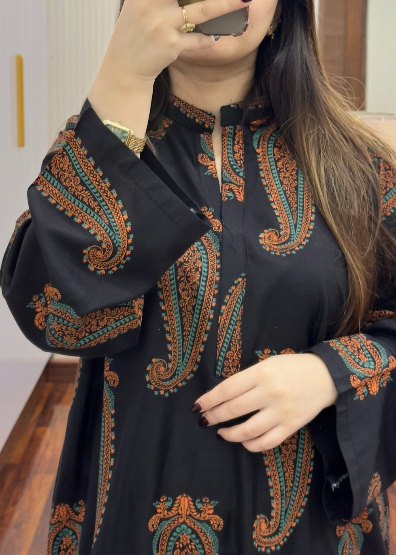 Rainbow B stitched eastern suit by Tehzeeb Libas (view 4)