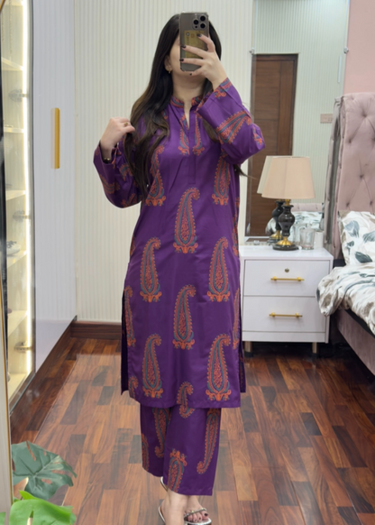 Rainbow P stitched eastern suit by Tehzeeb Libas