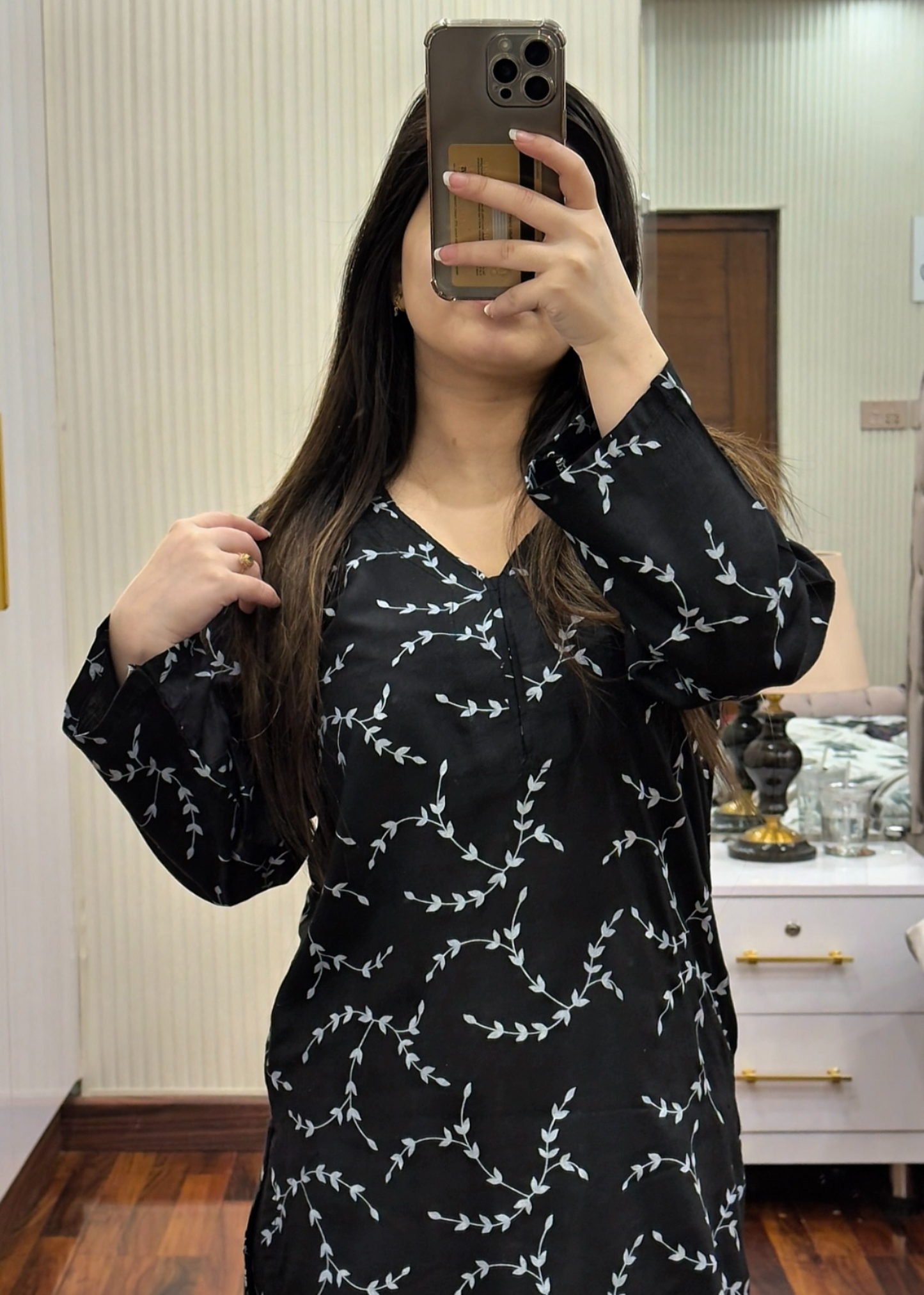 Waves B stitched eastern suit by Tehzeeb Libas (view 4)
