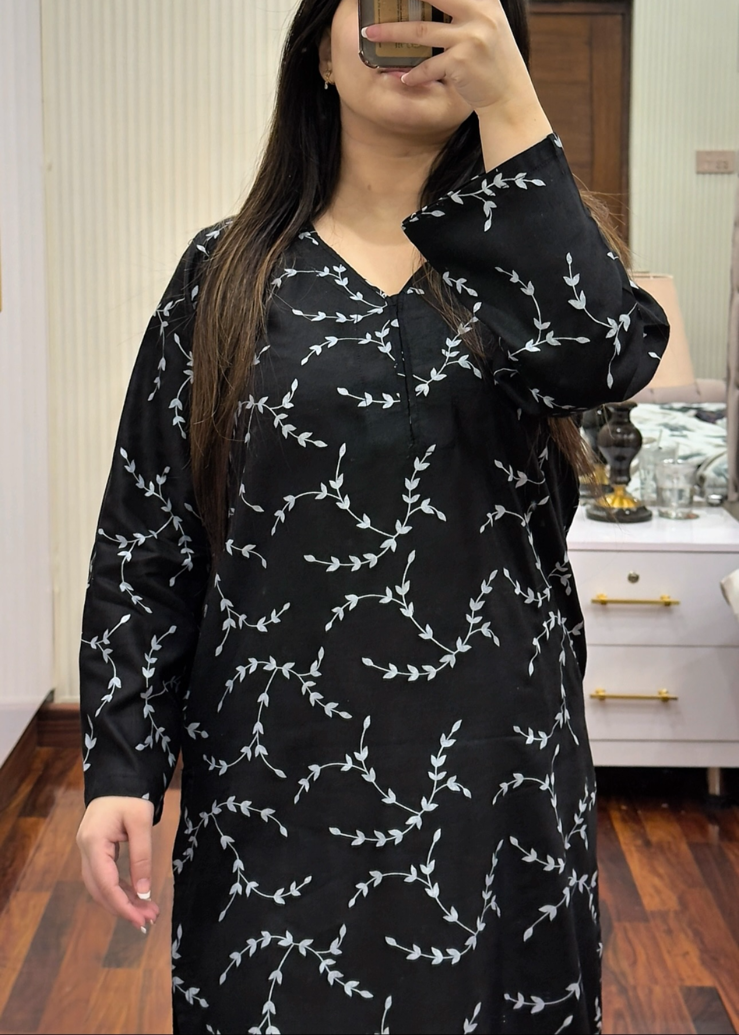 Waves B stitched eastern suit by Tehzeeb Libas (view 5)