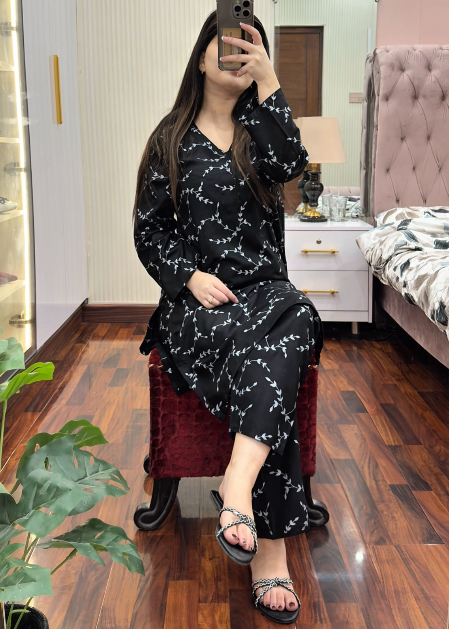 Waves B stitched eastern suit by Tehzeeb Libas (view 6)