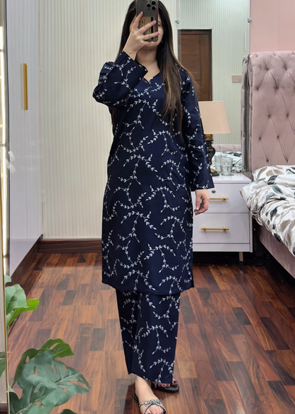 Waves N stitched eastern suit by Tehzeeb Libas