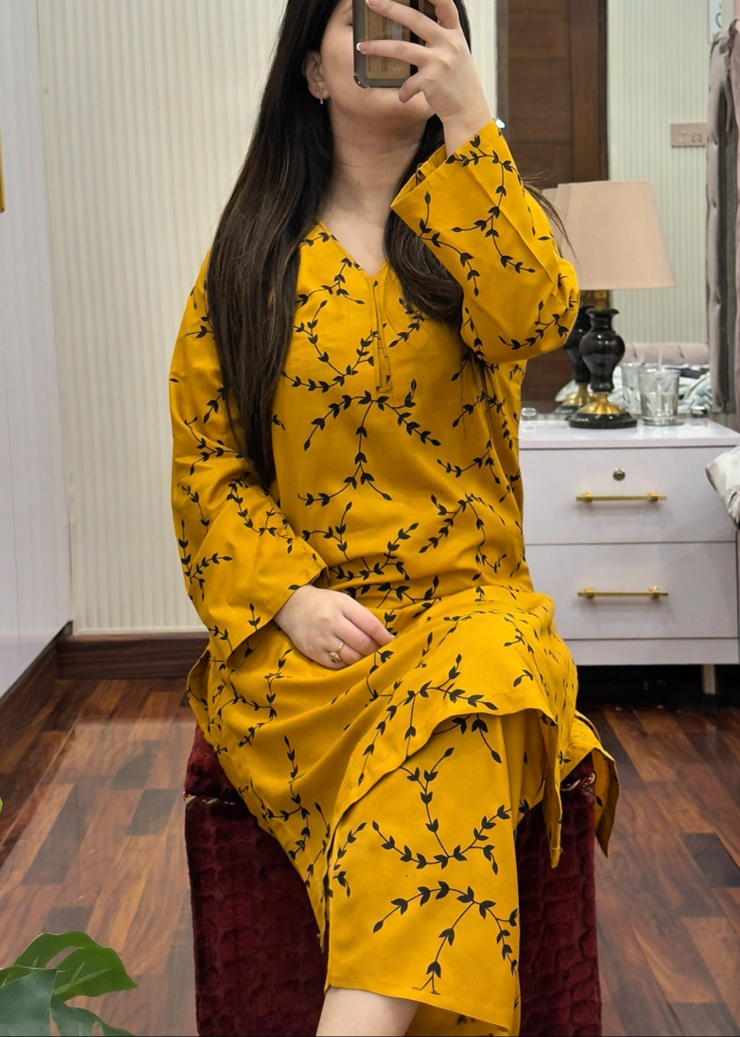 Waves M stitched eastern suit by Tehzeeb Libas (view 5)