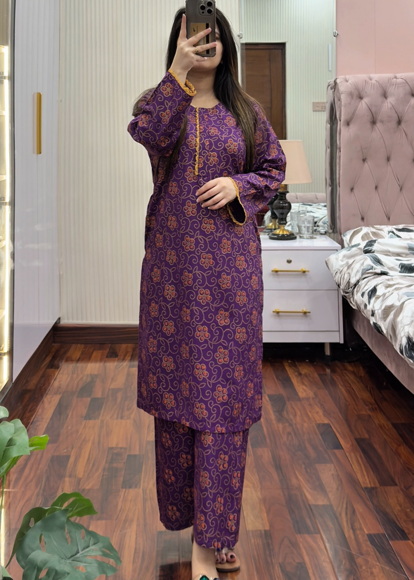 Zarqoon P stitched eastern suit by Tehzeeb Libas (view 3)