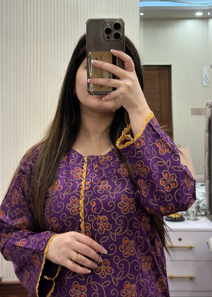 Zarqoon P stitched eastern suit by Tehzeeb Libas (view 4)