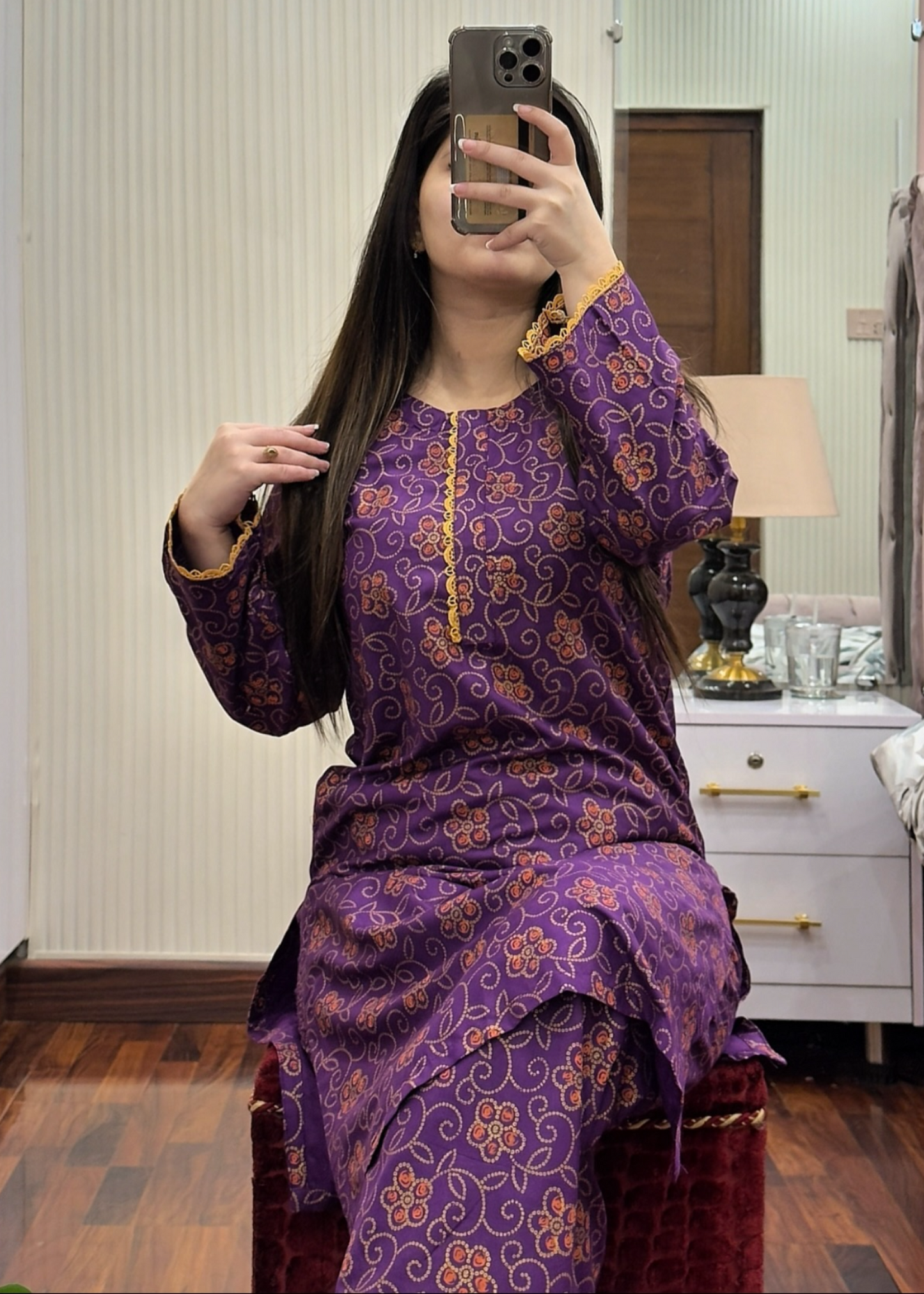 Zarqoon P stitched eastern suit by Tehzeeb Libas (view 5)