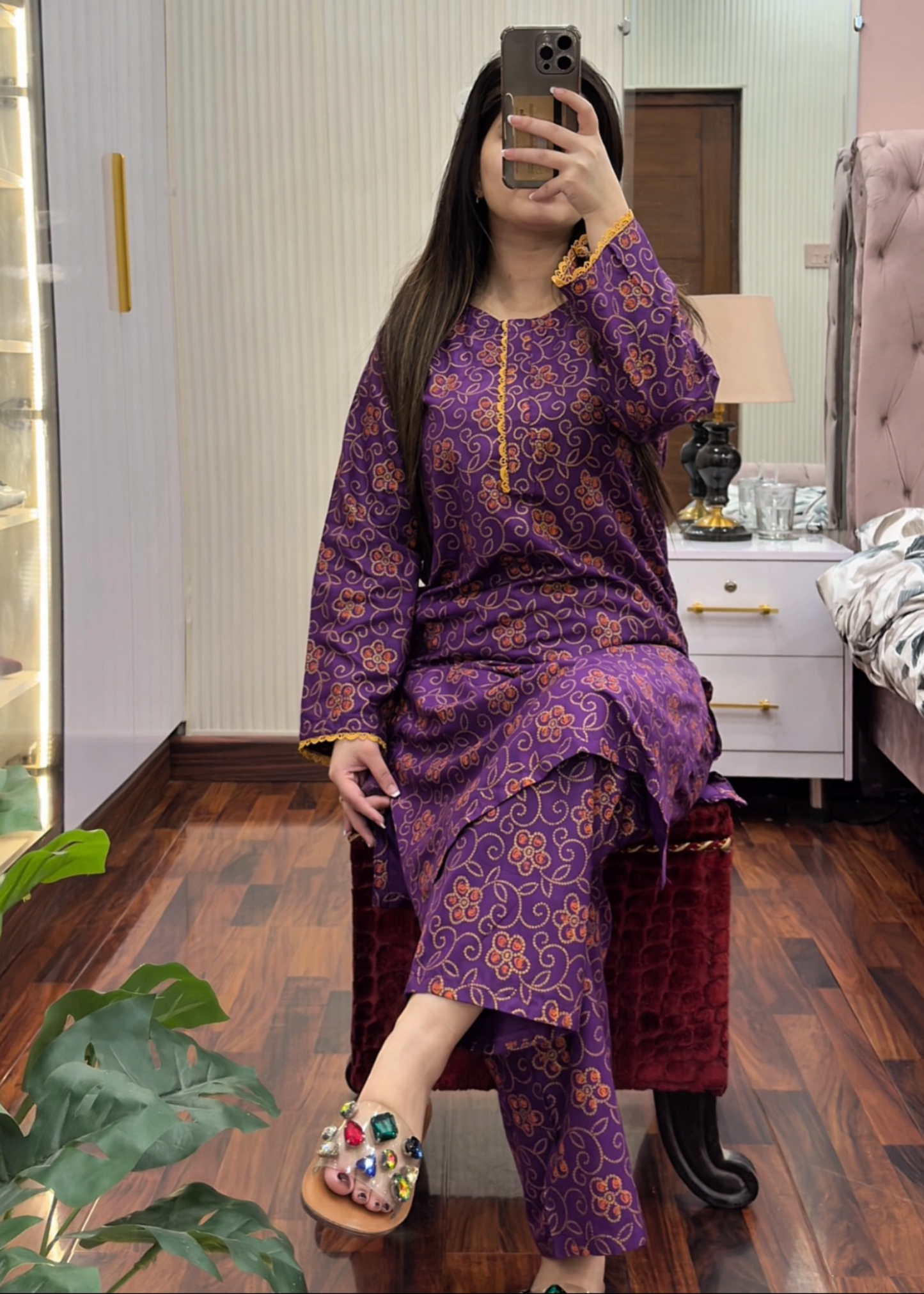 Zarqoon P stitched eastern suit by Tehzeeb Libas (view 6)