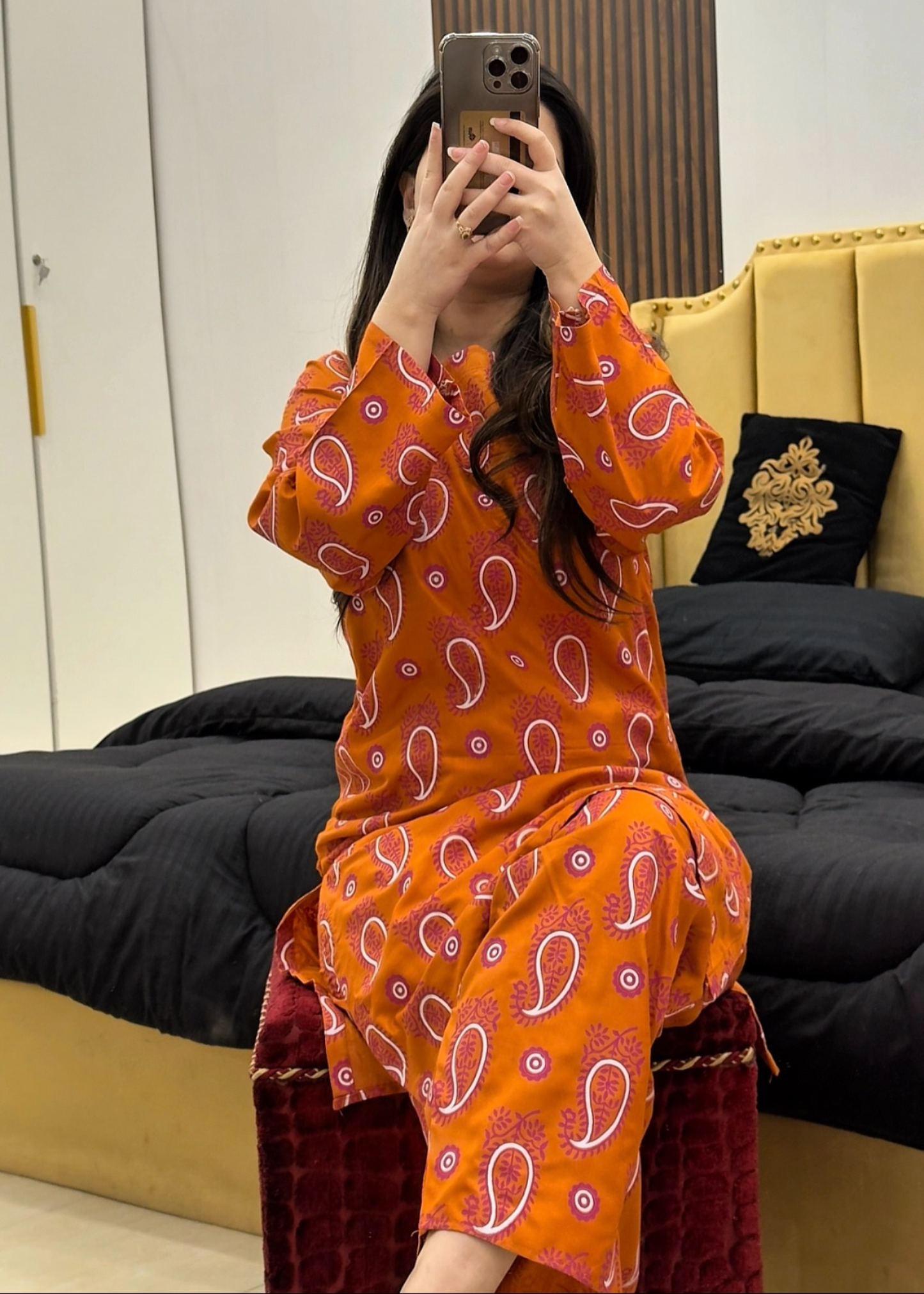 Mehkaar R stitched eastern suit by Tehzeeb Libas (view 3)