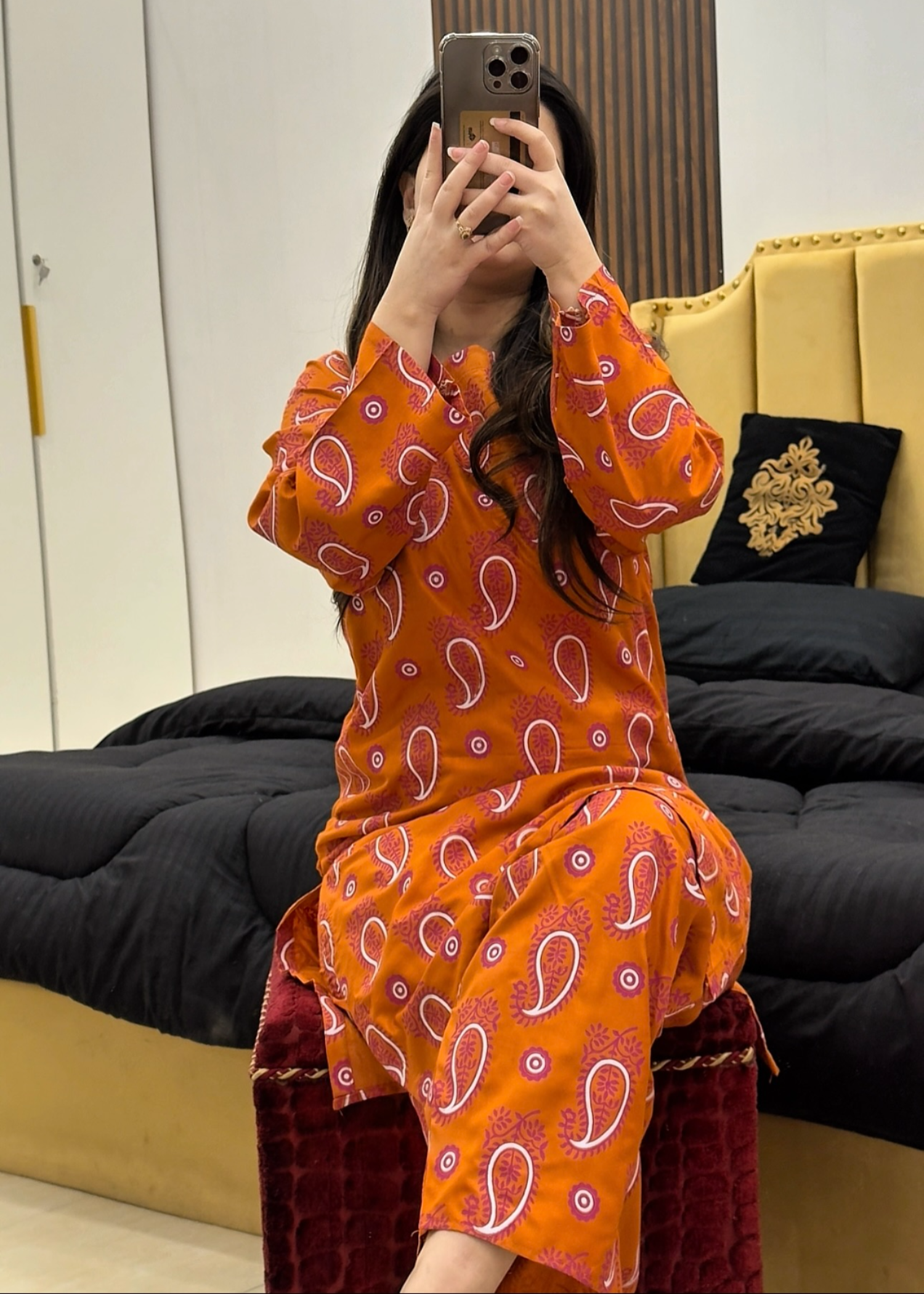 Mehkaar R stitched eastern suit by Tehzeeb Libas (view 3)