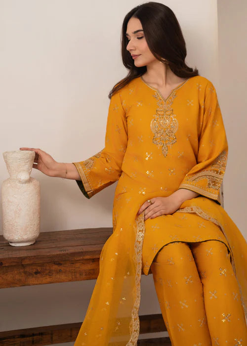 SONA EMBROIDERED 3PC