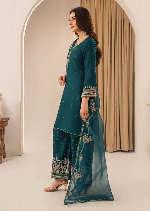 SAFIRA EMBROIDERED 3PC
