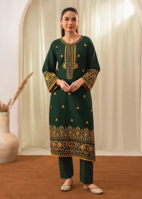 Glamour Grace embroidered eastern suit by Tehzeeb Libas