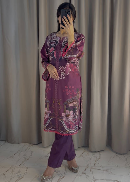 Arq stitched eastern suit by Tehzeeb Libas