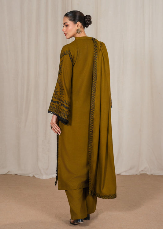 ZAITOON EMBROIDERED 3PC