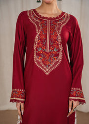 Kesar embroidered 3-piece festive suit by Tehzeeb Libas (view 8)