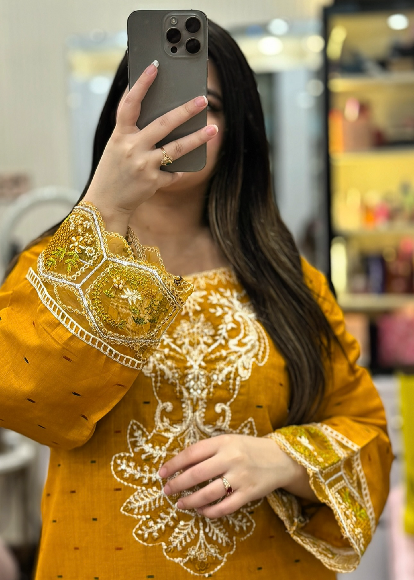 MUQADDAS EMBROIDERED 2PC