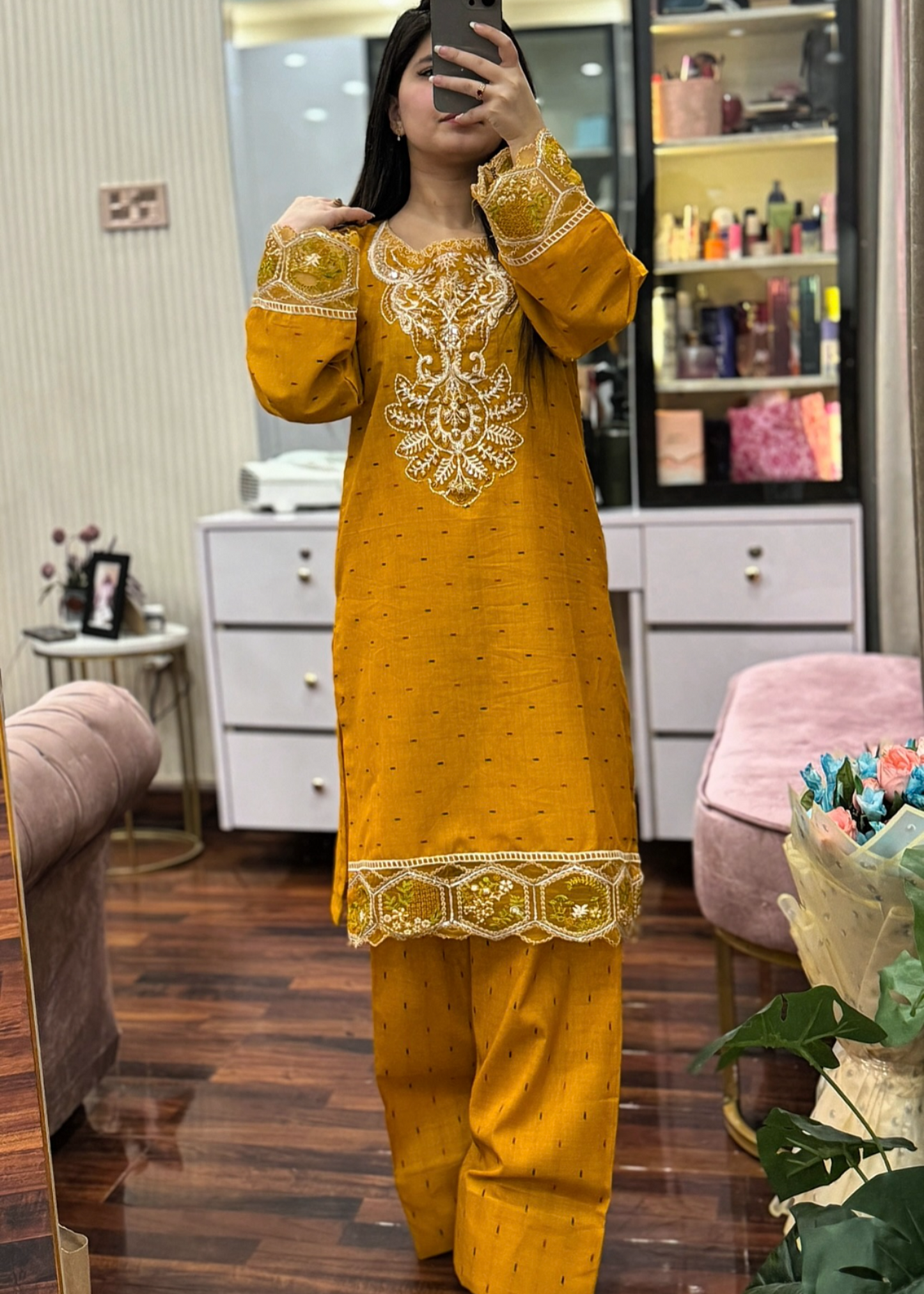 MUQADDAS EMBROIDERED 2PC