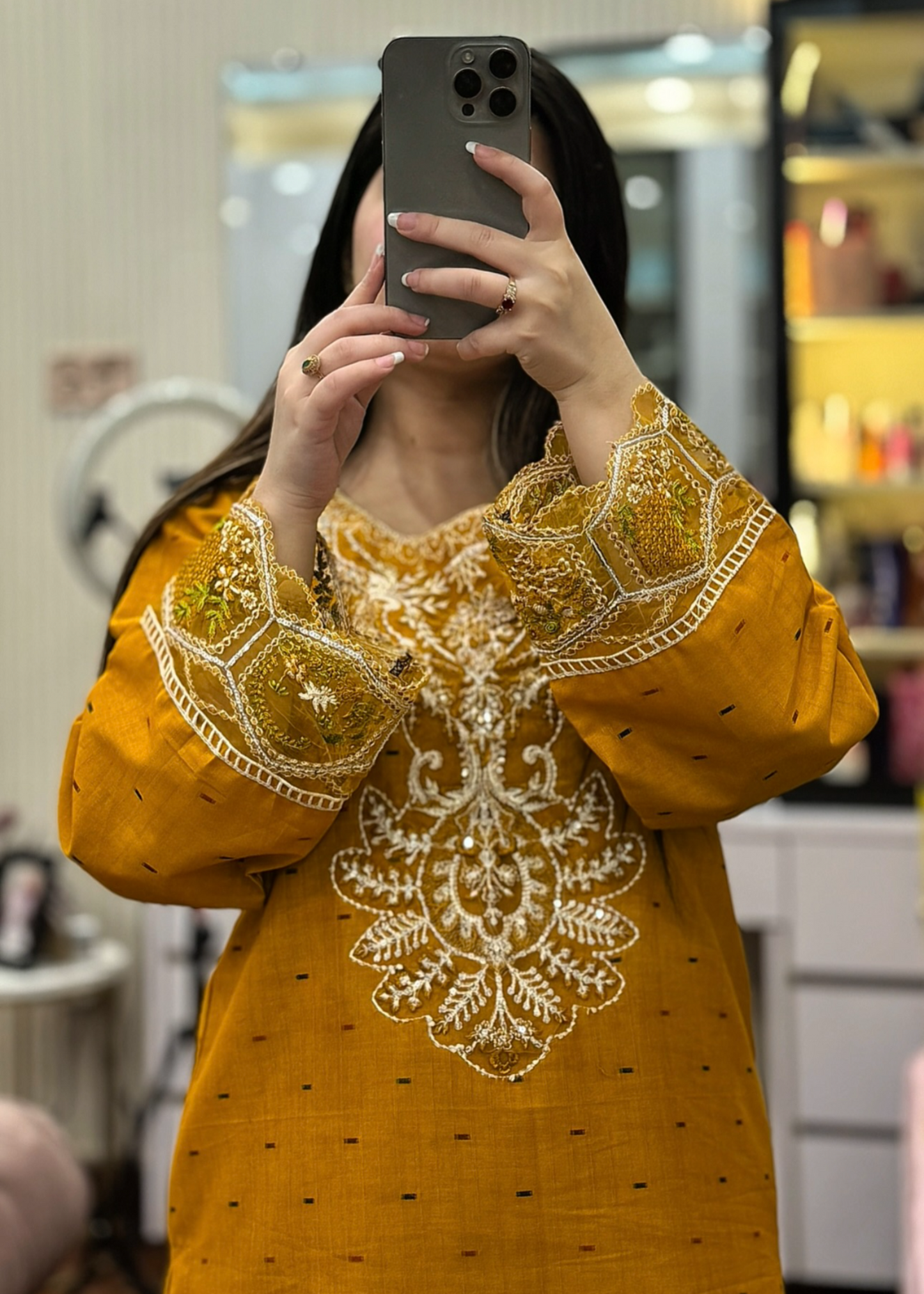 MUQADDAS EMBROIDERED 2PC