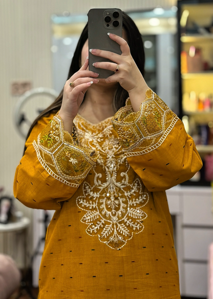 Muqaddas embroidered 2-piece suit by Tehzeeb Libas (view 7)