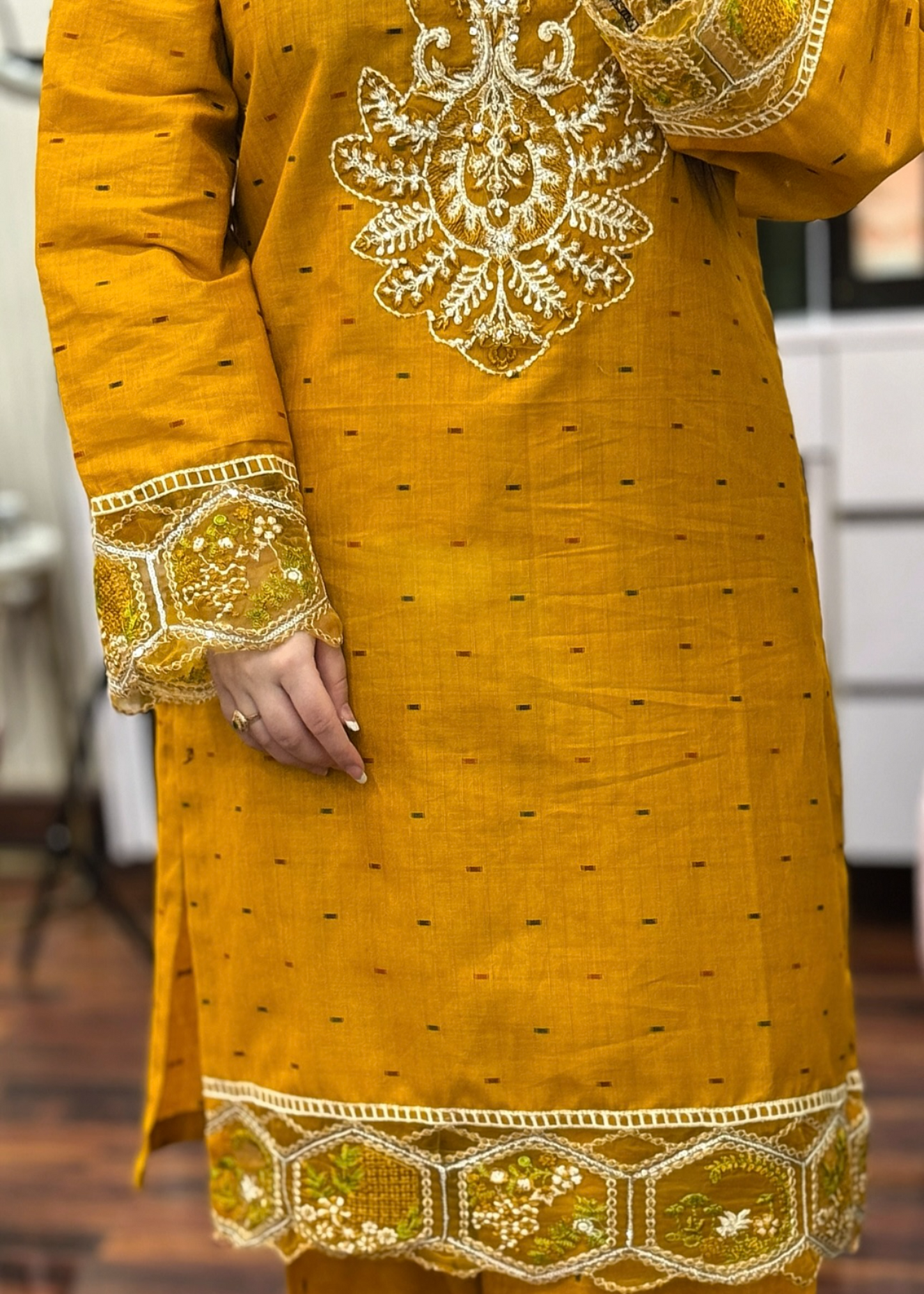 MUQADDAS EMBROIDERED 2PC