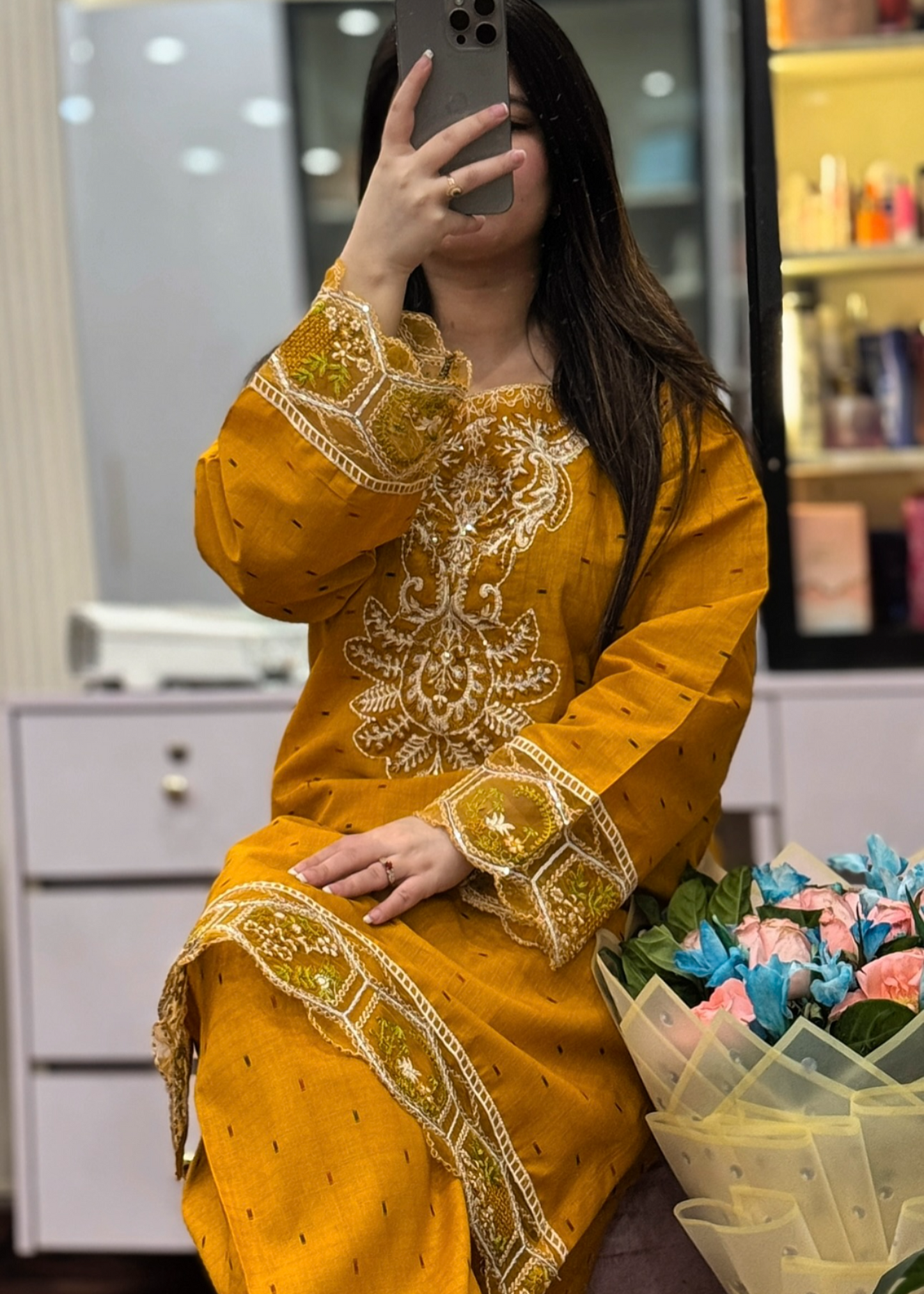 MUQADDAS EMBROIDERED 2PC