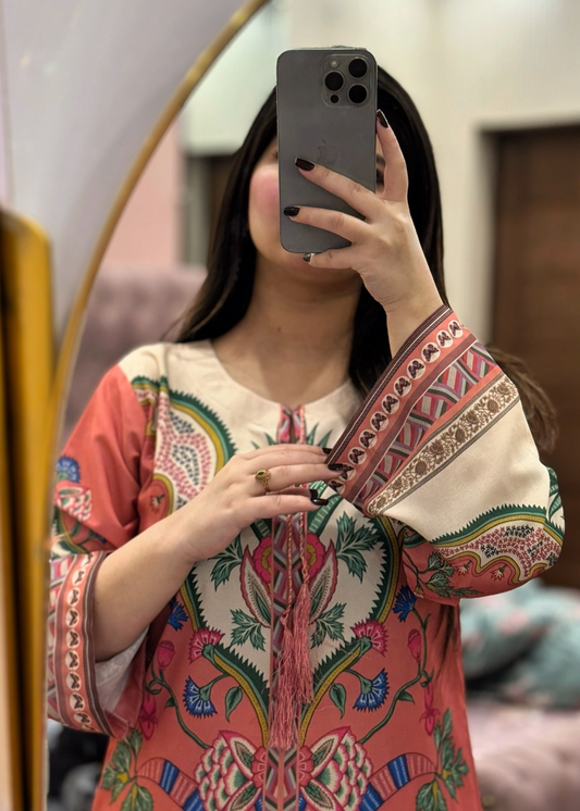 Shamaeel stitched eastern suit by Tehzeeb Libas (view 2)