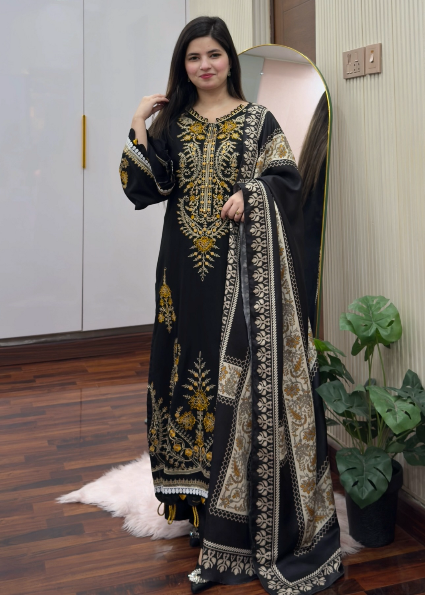 PAYAL EMBROIDERED 3PC