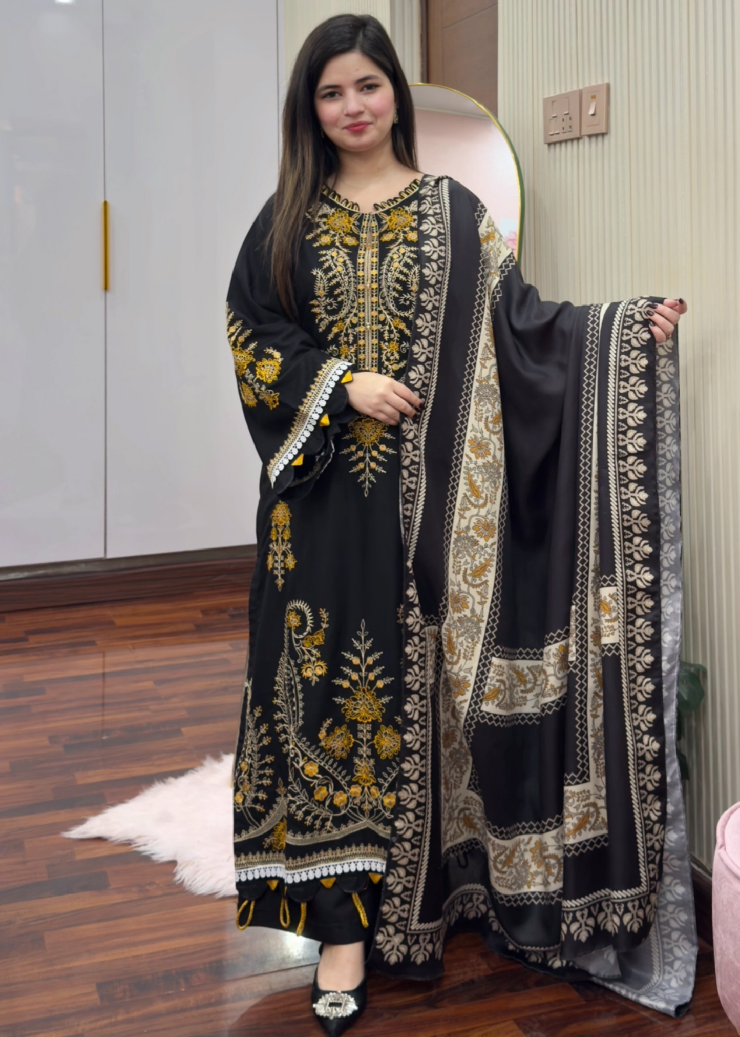 PAYAL EMBROIDERED 3PC