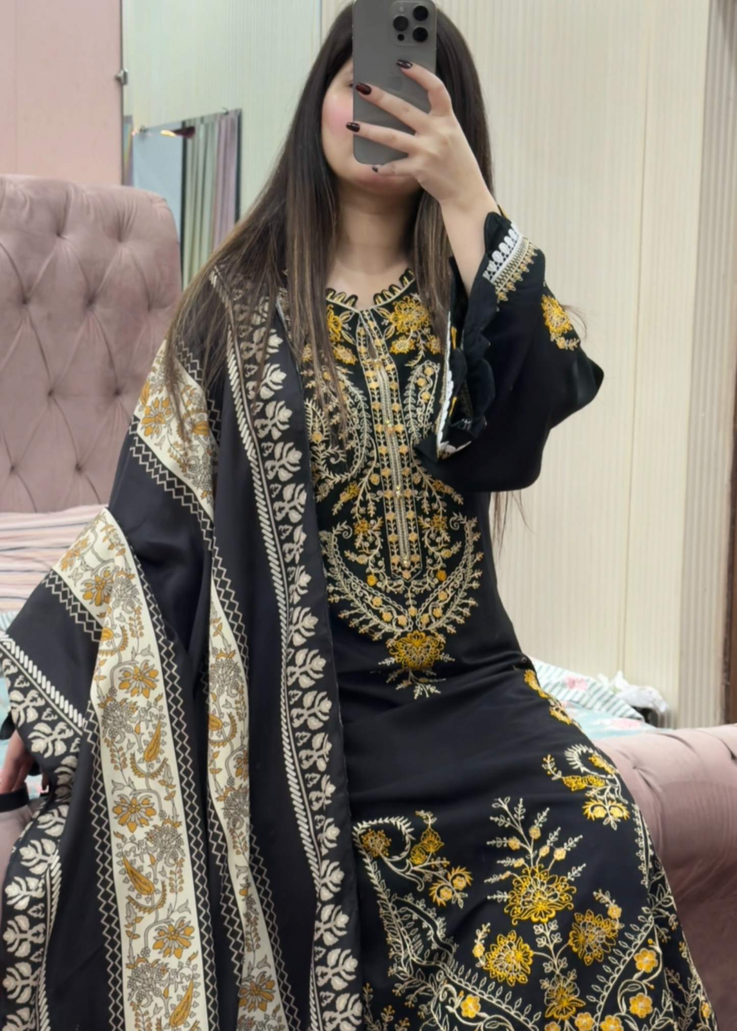 PAYAL EMBROIDERED 3PC