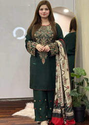 DINAAR EMBROIDERED 3PC