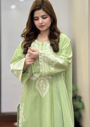 SAPPHIRE EMBROIDERED 3PC