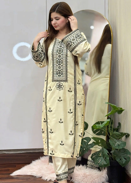 Miraak stitched eastern suit by Tehzeeb Libas (view 8)