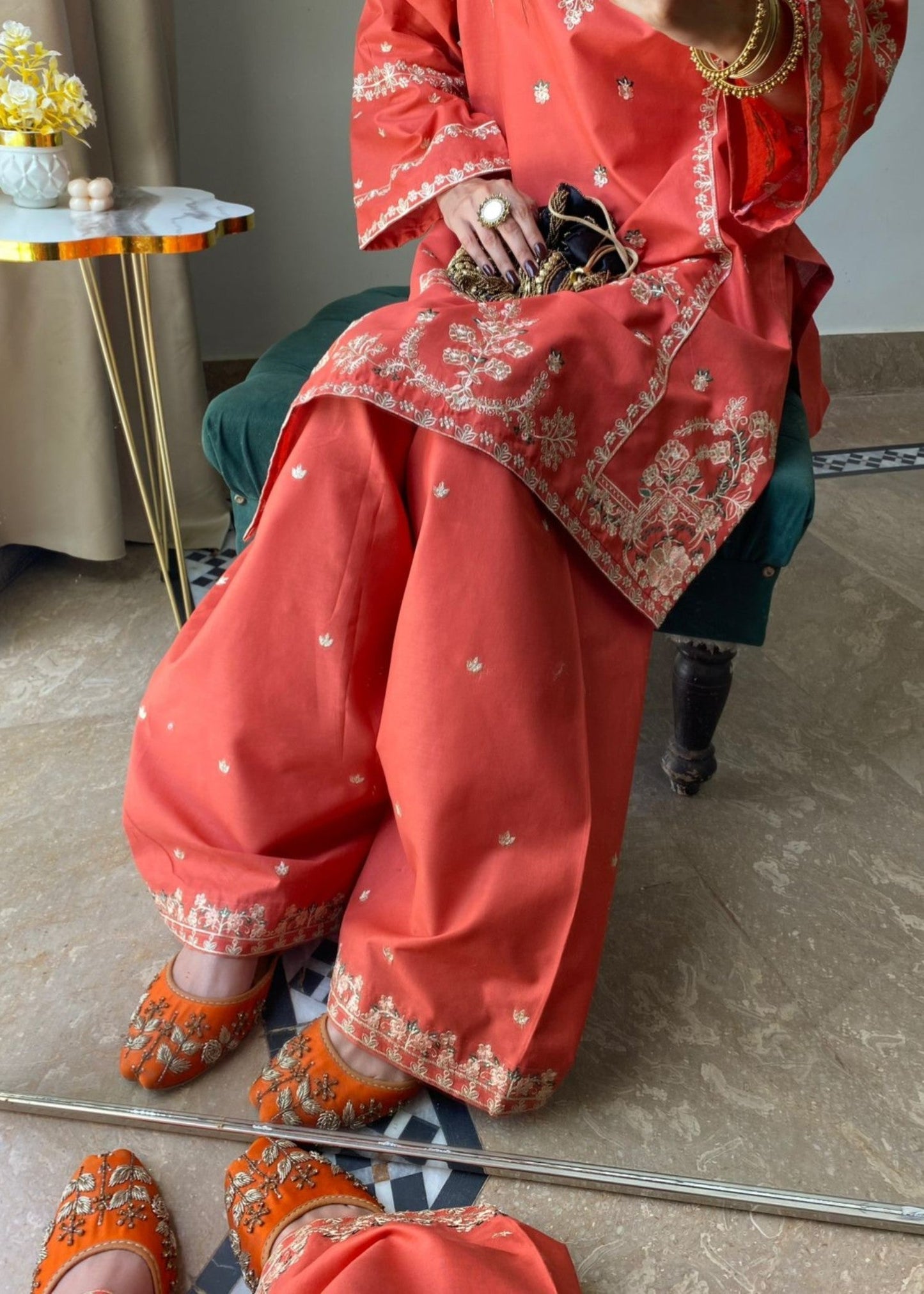 JANNAT LAWN FARSHI 2PC