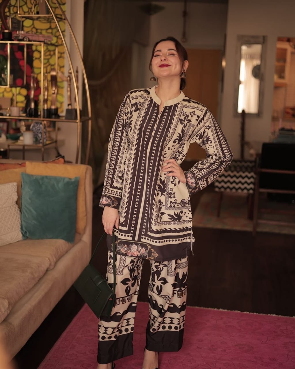 HANIA AMIR DIGITAL PRINTED 2Pc