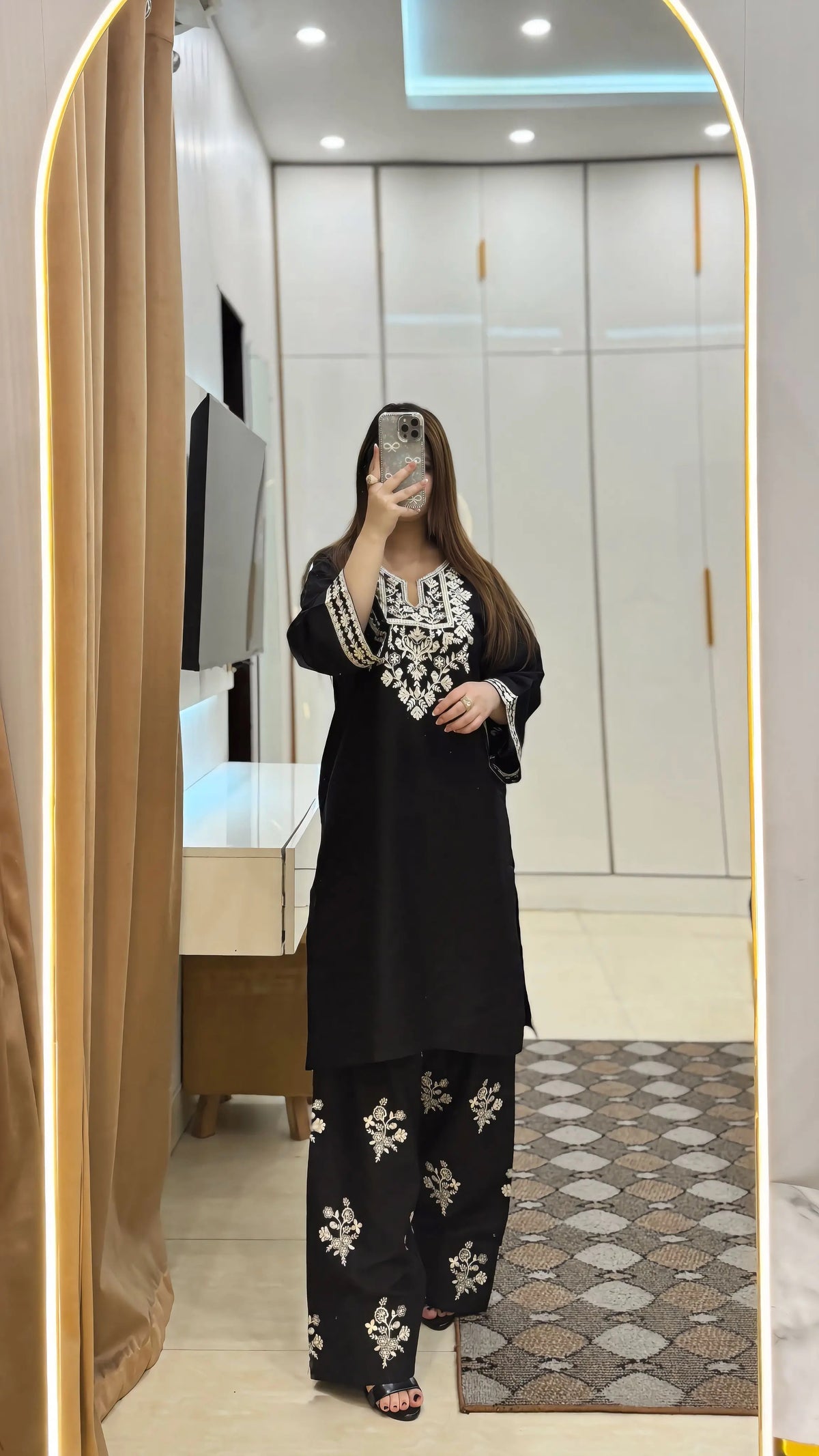 MAHAM EMBROIDERED 2PC