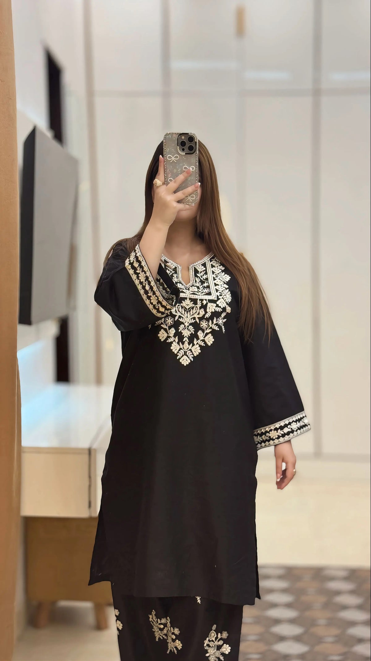 MAHAM EMBROIDERED 2PC