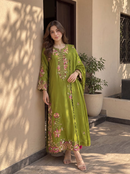 MAHEEN EMBROIDED KAFTAAN
