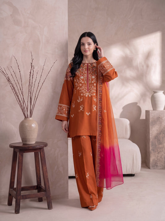 RAUSHAN EMBROIDED 3PC