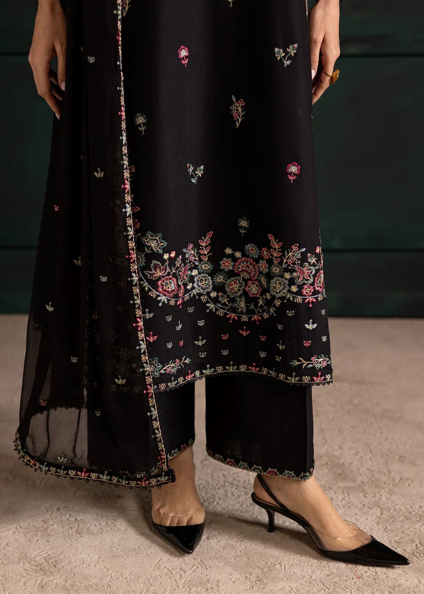 NAYAB EMBROIDERD 3PC