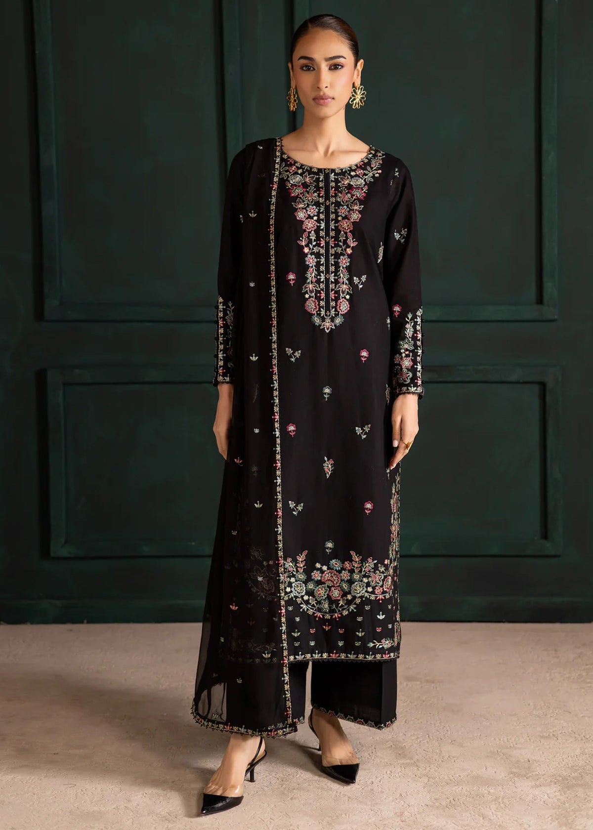 NAYAB EMBROIDERD 3PC
